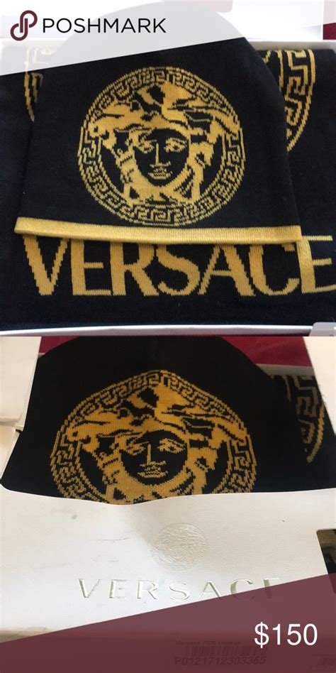 versace hat ebay|Versace scarf men.